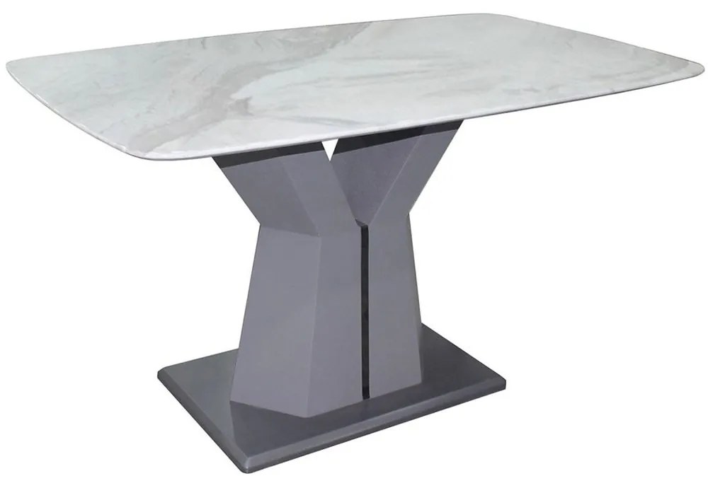 Τραπέζι Roman Ε791,2 160x90x77cm Grey