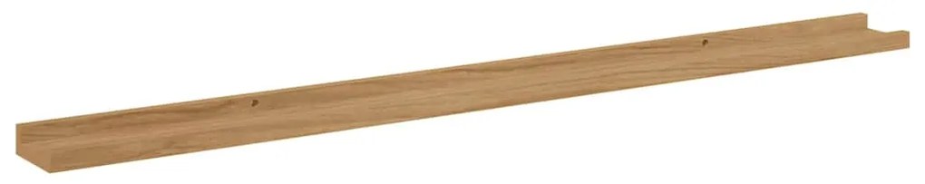 vidaXL Ράφι Τοίχου 4 pcs Καφέ 115 x 9 x 3 cm Επεξεργασμένο ξύλο