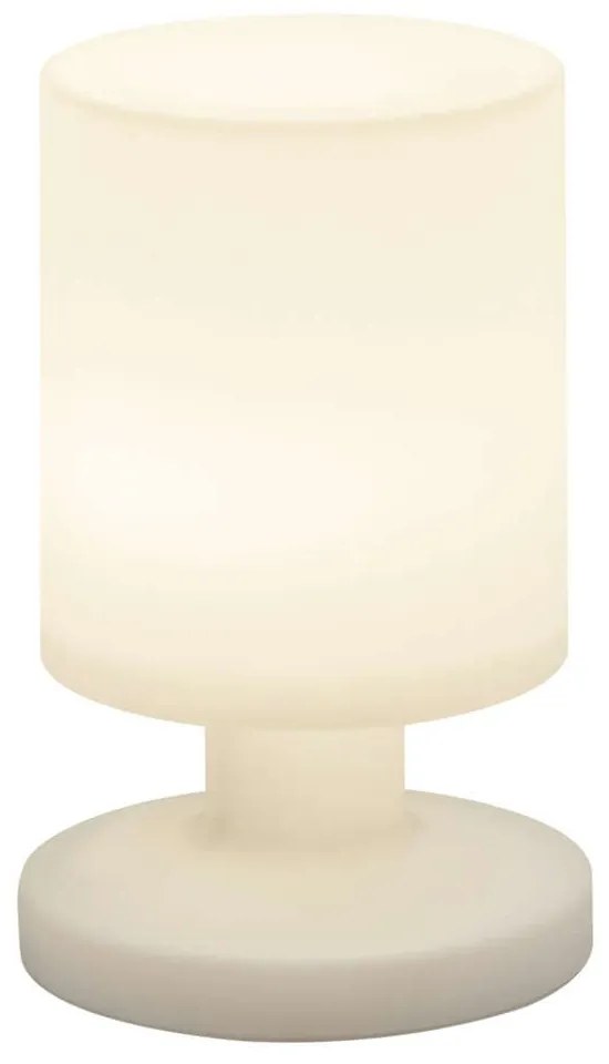 Επιτραπέζιο Φωτιστικό Επαναφορτιζόμενο Lora R57071101 1.5W 90Lmn 3100K White RL Lighting Πλαστικό