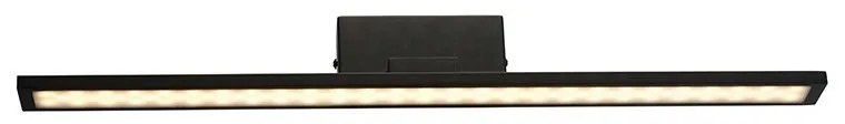 Φωτιστικό Τοίχου - Απλίκα Led PN19LEDW56BK 16W 3000K 1040lm IP44 56X7X7 Black Aca Decor Metal