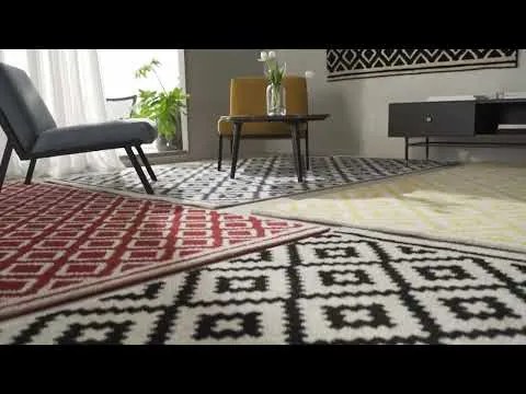 Χαλί Lozenge Κίτρινο 200 x 285 εκ.