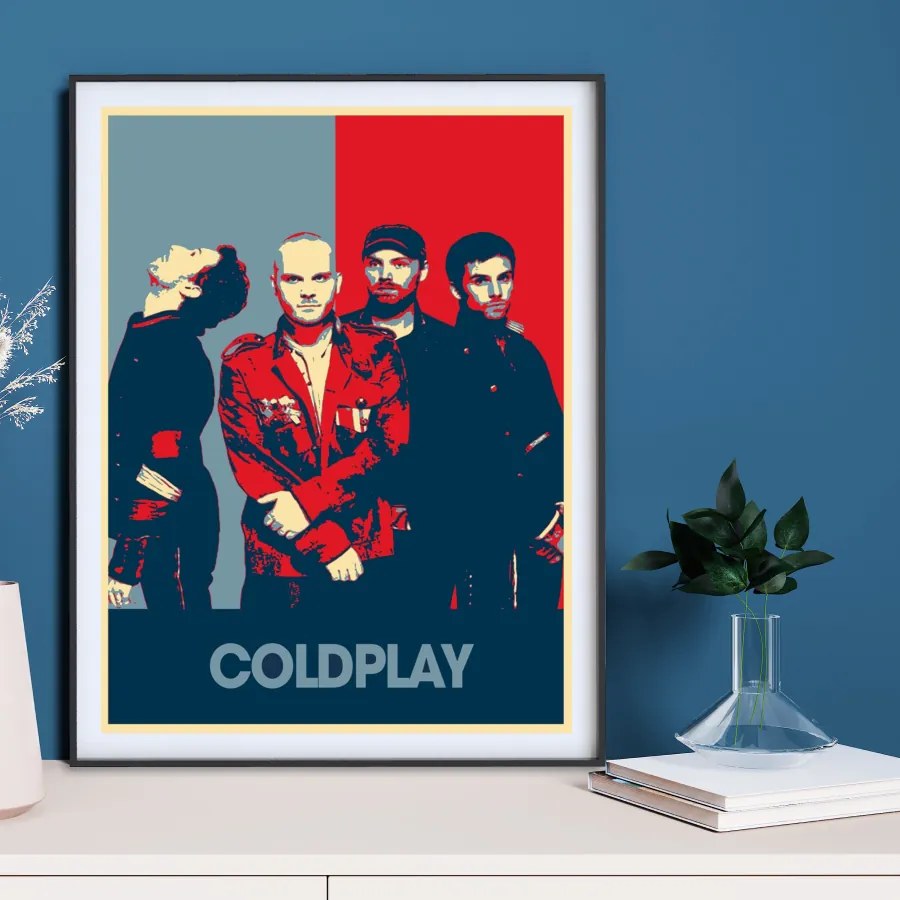 Πόστερ &amp; Κάδρο Coldplay MS027 30x40cm Εκτύπωση Πόστερ (χωρίς κάδρο)