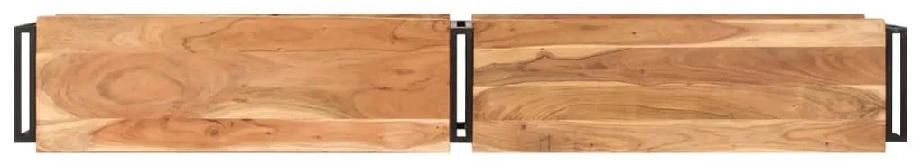 vidaXL Έπιπλο Τηλεόρασης 200 x 30 x 40 εκ. από Μασίφ Ξύλο Ακακίας