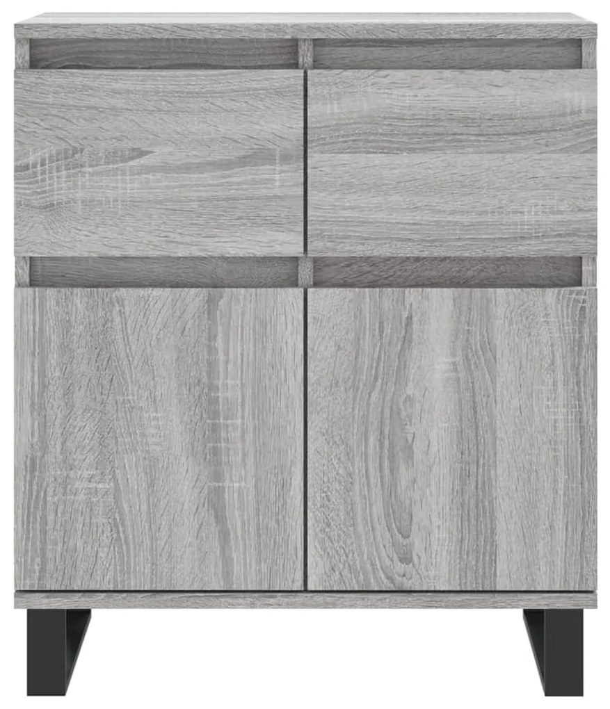 vidaXL Ντουλάπι Γκρι Sonoma 60x35x70 εκ. από Επεξεργασμένο Ξύλο