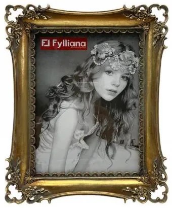 ΚΟΡΝΙΖΑ Fylliana FL24779 12x18 ΧΡΥΣΟ ΑΝΤΙΚΕ ΧΡΩΜΑ 19x3x24εκ 279-225-305