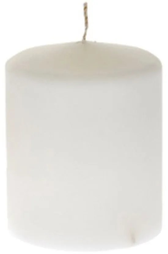 Κερί Κύλινδρος 16510 8x10cm White Paraffin