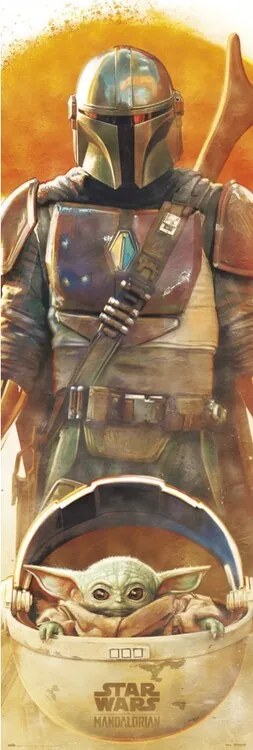 Αφίσα πόρτας Star Wars: The Mandalorian