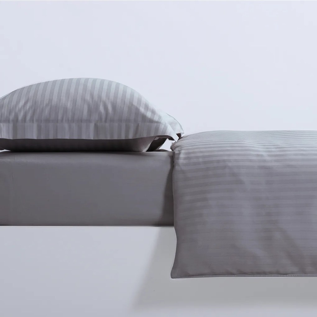 Παπλωματοθήκη Υπέρδιπλη (Σετ 220x240) Nef-Nef Homeware Elements 24 Γκρι