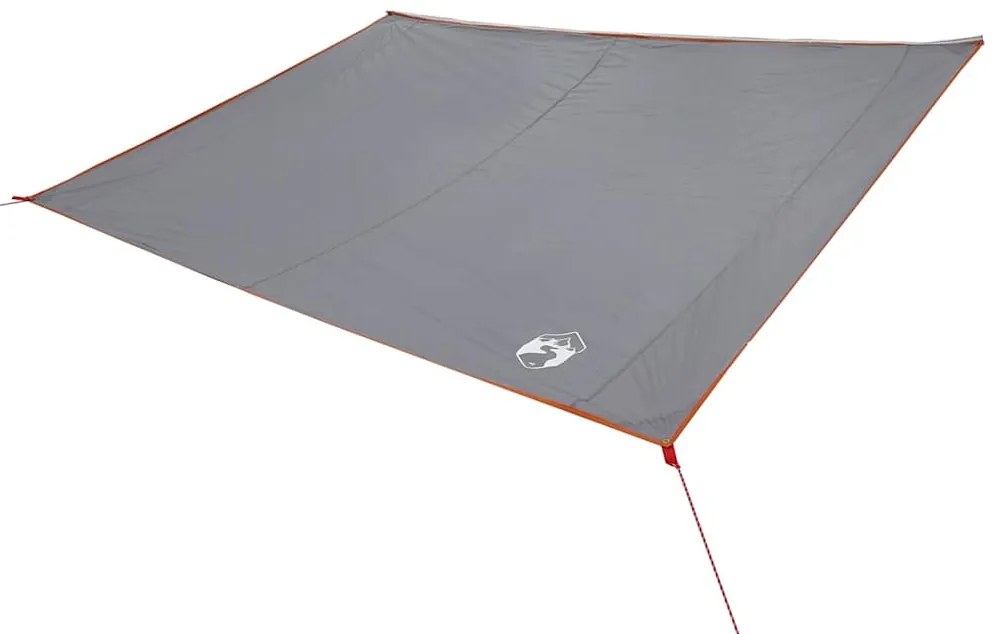 vidaXL Τέντα ανθεκτική στο νερό με στέγη Γκρι και Πορτοκαλί