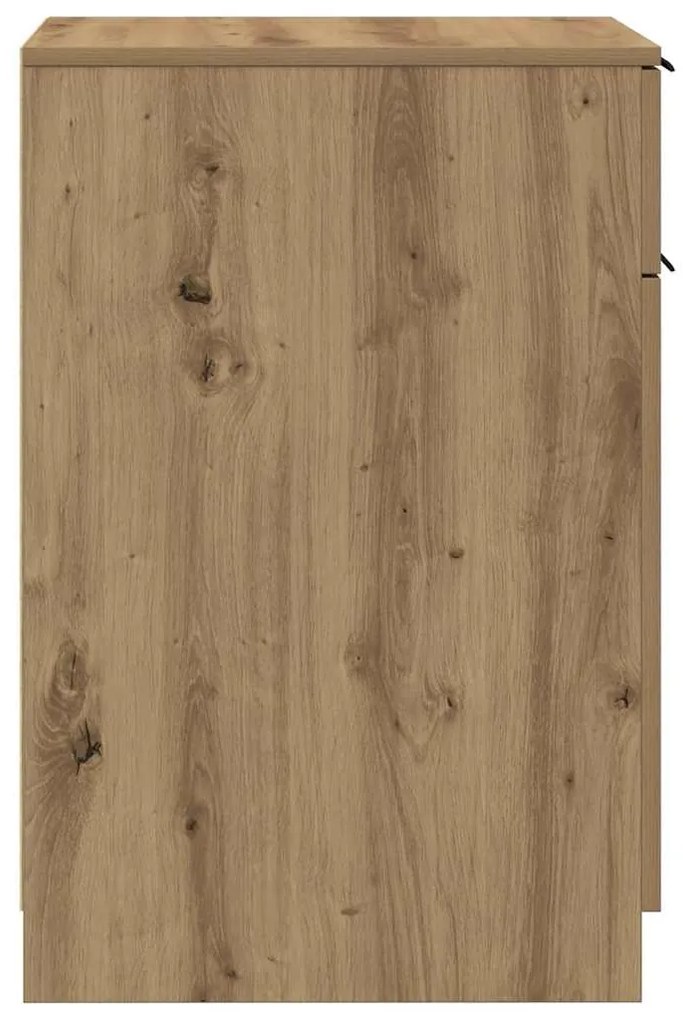 vidaXL Ντουλάπι Γραφείου Artisan Δρυς 33x50x75 εκ. Επεξεργασμένο Ξύλο