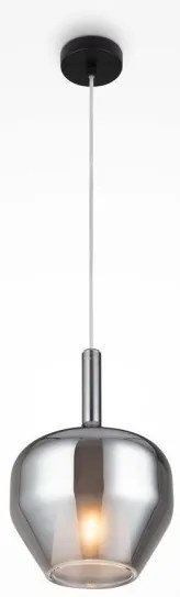 Κρεμαστό Φωτιστικό Οροφής 1xΕ27 Φ20cm Duality Maytoni-MOD271PL-01B5-Φιμέ/Smoke MOD271PL-01B5