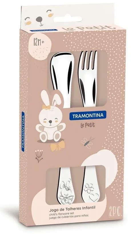 Σετ 2τεμ. Παιδικά Μαχαιροπίρουνα Le Petit 66973-015 - Tramontina