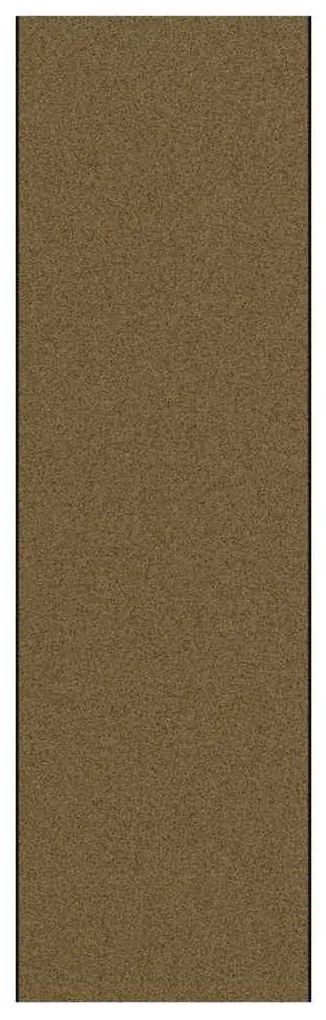 vidaXL Χαλάκι Εξώπορτας Καφέ και Μαύρο 120 x 400 cm Πολυαμίδιο και PVC