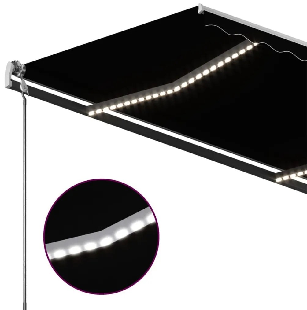 ΤΕΝΤΑ ΣΥΡΟΜΕΝΗ ΧΕΙΡΟΚΙΝΗΤΗ ΜΕ LED ΑΝΘΡΑΚΙ 450 X 350 ΕΚ. 3069844