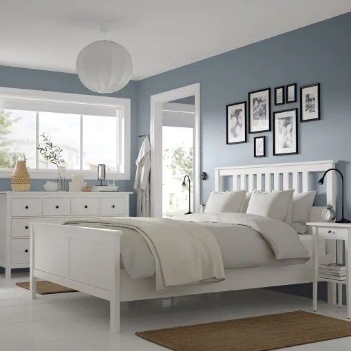 HEMNES έπιπλα υπνοδωματίου, 4 τεμ. 160x200 cm 394.834.17