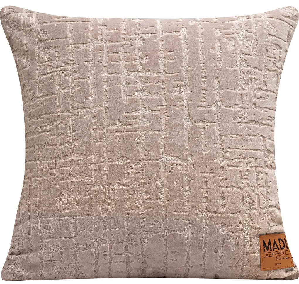 Διακοσμητικό Μαξιλάρι SAVANNA BEIGE Διακοσμητική μαξιλαροθήκη: 45 x 45 εκ.