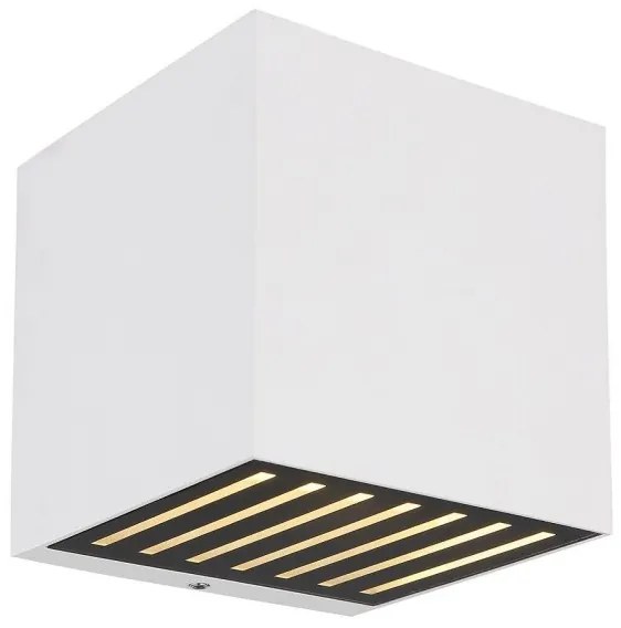 Απλίκα Φωτιστικό Τοίχου LED 6W Λευκό IP54 108Lm Up Down Illi 34156W Globo Lighting-34156W-Λευκό 34156W
