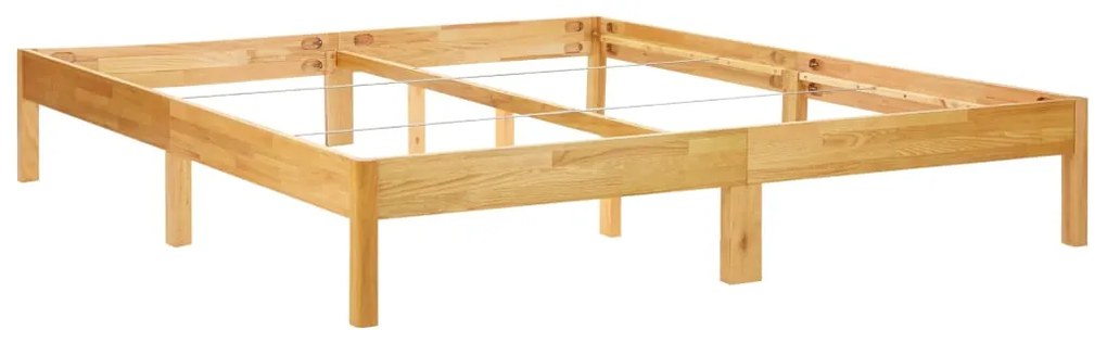 ΠΛΑΙΣΙΟ ΚΡΕΒΑΤΙΟΥ 200 X 200 ΕΚ. ΑΠΟ ΜΑΣΙΦ ΞΥΛΟ ΔΡΥΟΣ 288482