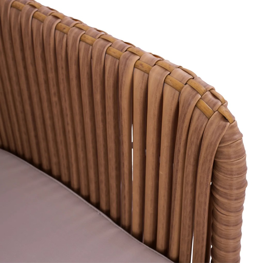 ΠΟΛΥΘΡΟΝΑ ΑΛΟΥΜΙΝΙΟΥ COMPRERIA HM5298.01 ΜΠΕΖ ΜΕ ΜΑΞΙΛΑΡΙ 57x60x90 cm