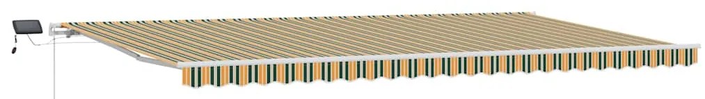 vidaXL Σκηνίτσα Αναδιπλούμενη with 600 x 350 εκ Πράσινο και κίτρινο