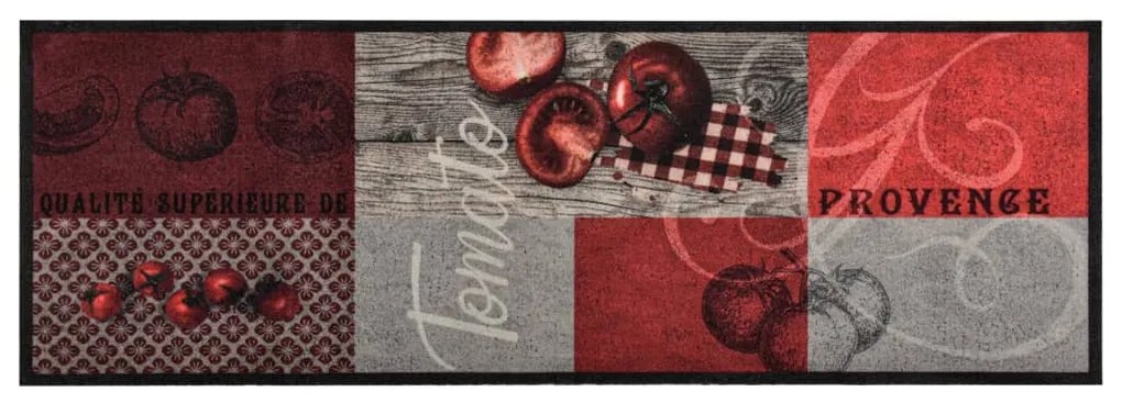 vidaXL Πατάκι Κουζίνας Σχέδιο Tomato Πλενόμενο 45 x 150 εκ.