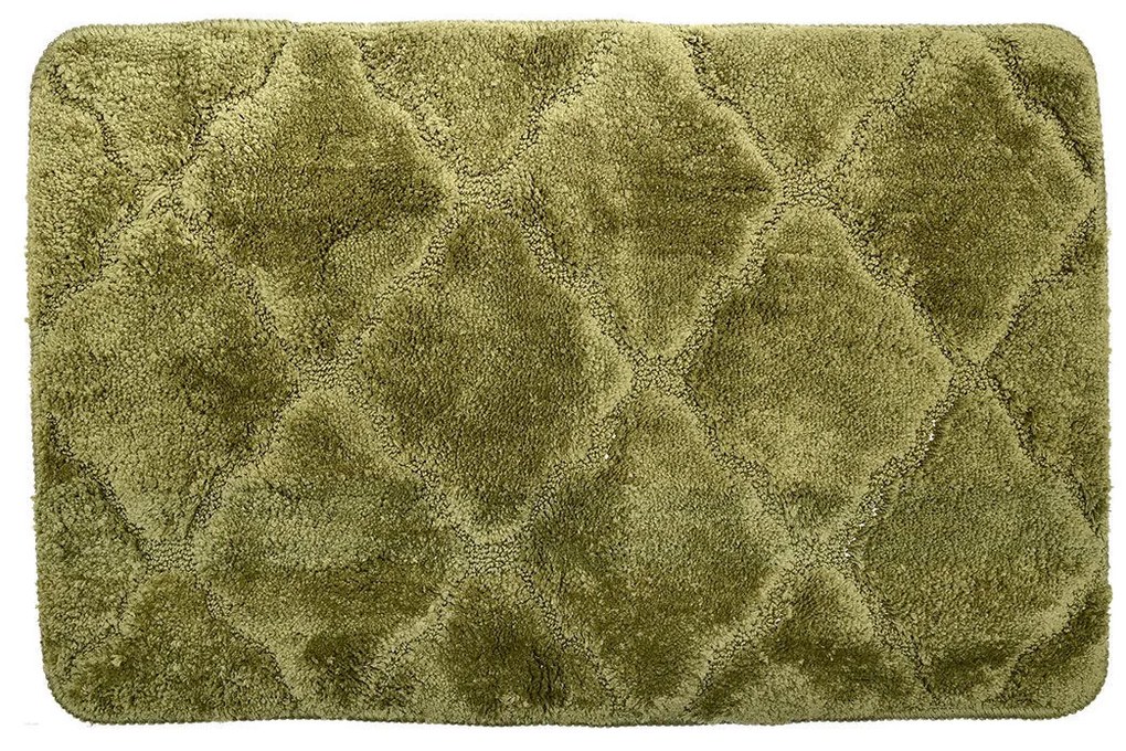 Ταπέτο Μπάνιου 70x45cm Microfiber Αντιολισθητικό Λαδί Estia Home Art Olive Series 02-14896