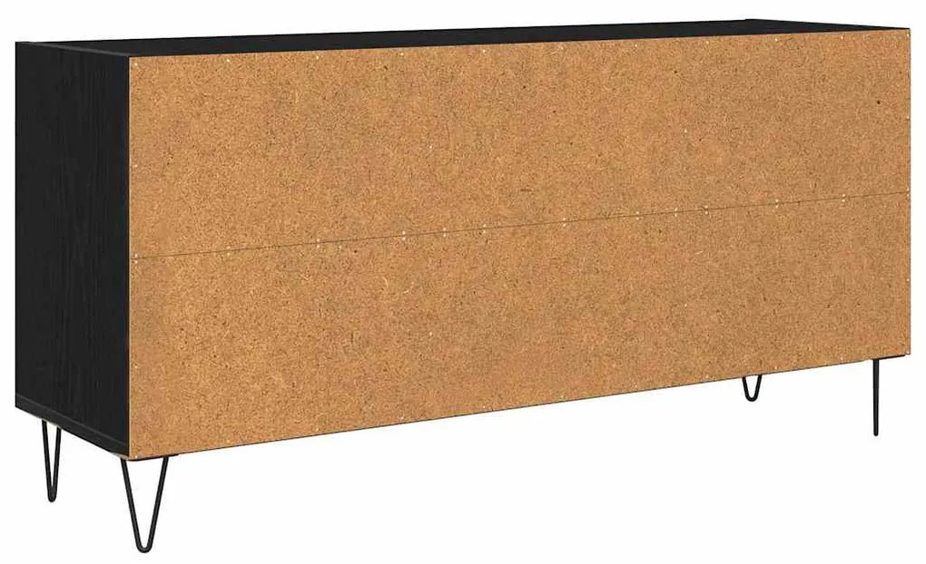 vidaXL Ντουλάπι TV Μαύρη Οξυά 103,5 x 30 x 50 εκ Επεξεργασμένο ξύλο