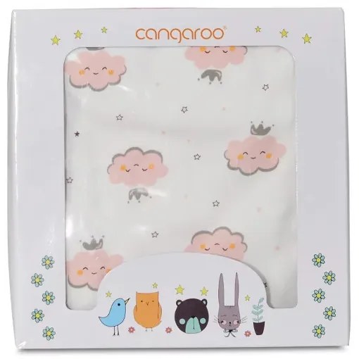 ΒΡΕΦΙΚΗ ΚΟΥΒΕΡΤΑ ΑΓΚΑΛΙΑΣ CANGAROO MELLOW PINK 3800146266295