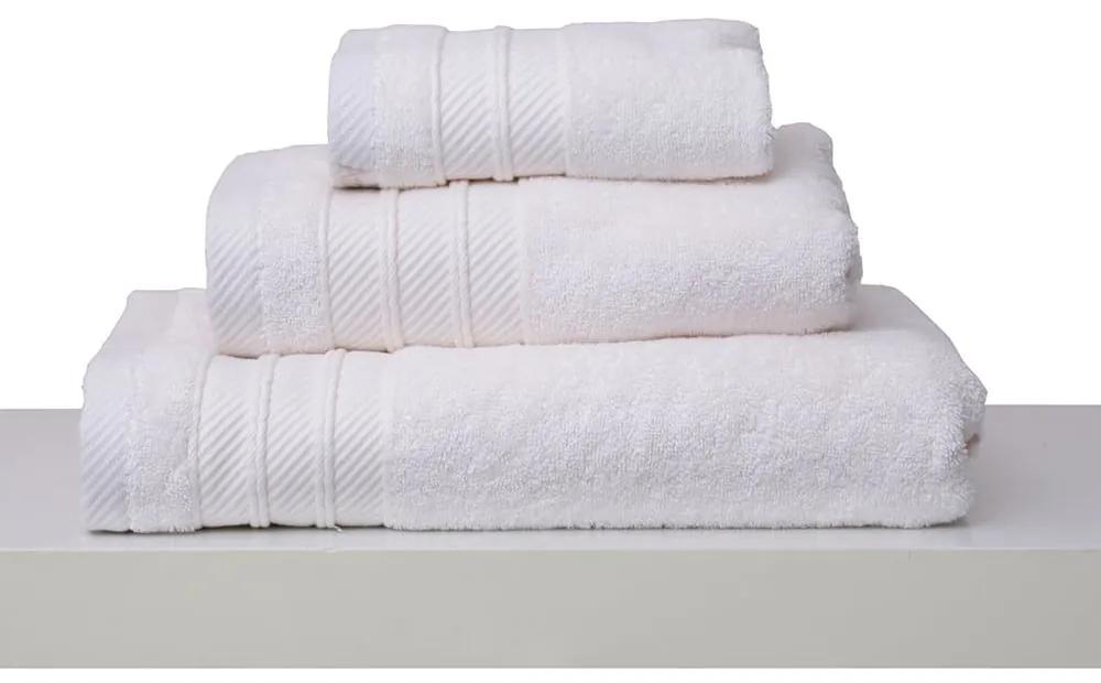 Πετσέτες Σετ 3Τμχ Σε Συσκευασία Δώρου Des. Soft Ivory Anna Riska Σετ Πετσέτες 30x50cm 100% Βαμβάκι