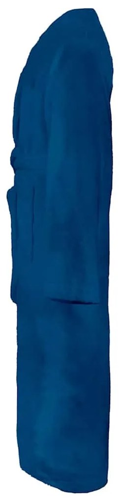 vidaXL Μπουρνούζι KINN Μπλε XXL Βαμβάκι