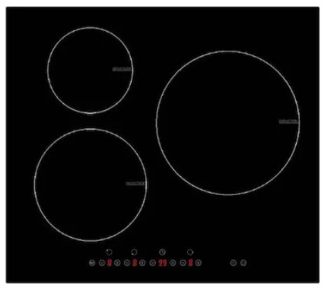 Arielli ACH-583IND Κεραμική Εστία Αυτόνομη 59x52εκ.