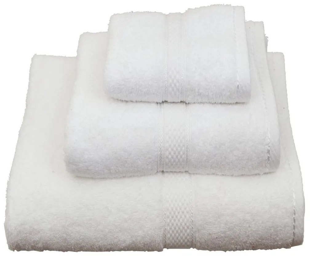Πετσέτα Classic Λευκή Viopros Λαβέτα 30x30cm 100% Cotton