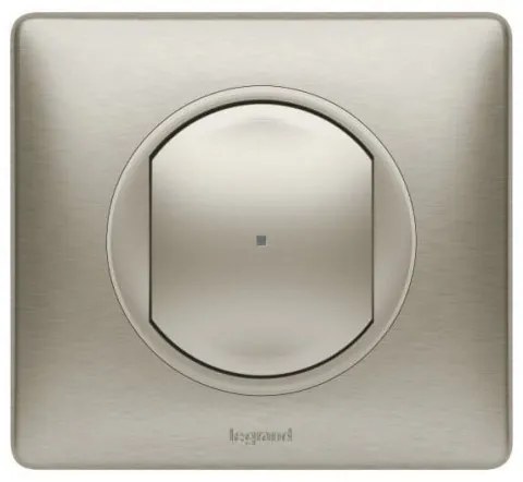 Διακόπτης Συνδεδεμένος με Ουδέτερο Dimmer 3Κ Τιτάνιο Celiane with Netatmo 067798 Legrand-67798-Ασημί 067798