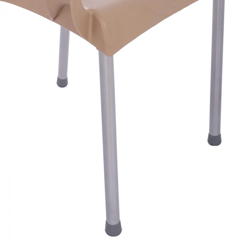 ΠΟΛΥΘΡΟΝΑ ΠΟΛΥΠΡΟΠΥΛΕΝΙΟΥ RECYCLED KAREK  ΜΠΕΖ ΧΡΩΜΑ 59,5x59x81Y εκ. 59.5x59x81 εκ.