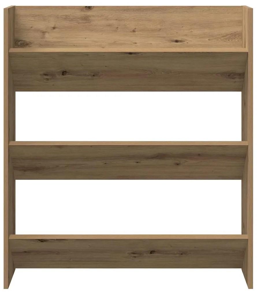 vidaXL Ντουλάπι παπουτσιών τοίχου Artisan Oak Κατασκευασμένο ξύλο