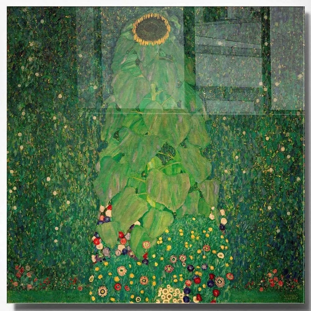 Πίνακας Γυάλινος 698GLS1647 60x60cm Multi Wallity Τετράγωνοι Glass