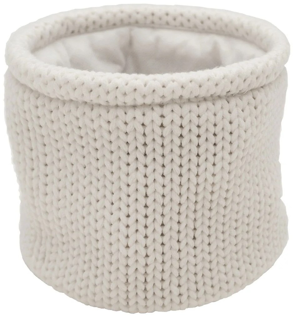 Υφασμάτινο καλάθι Bina-Λευκό