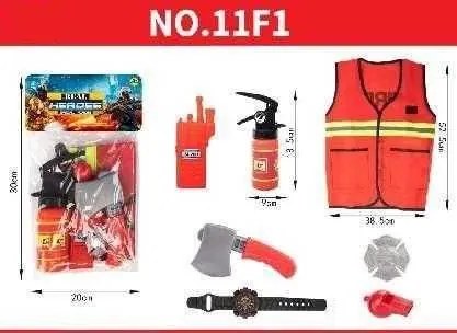 Παιδικό σετ πυροσβέστη - 11F1 - 161116