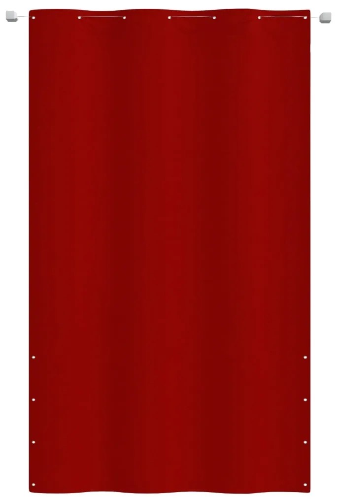 vidaXL Διαχωριστικό Βεράντας Κόκκινο 140 x 240 εκ. Ύφασμα Oxford