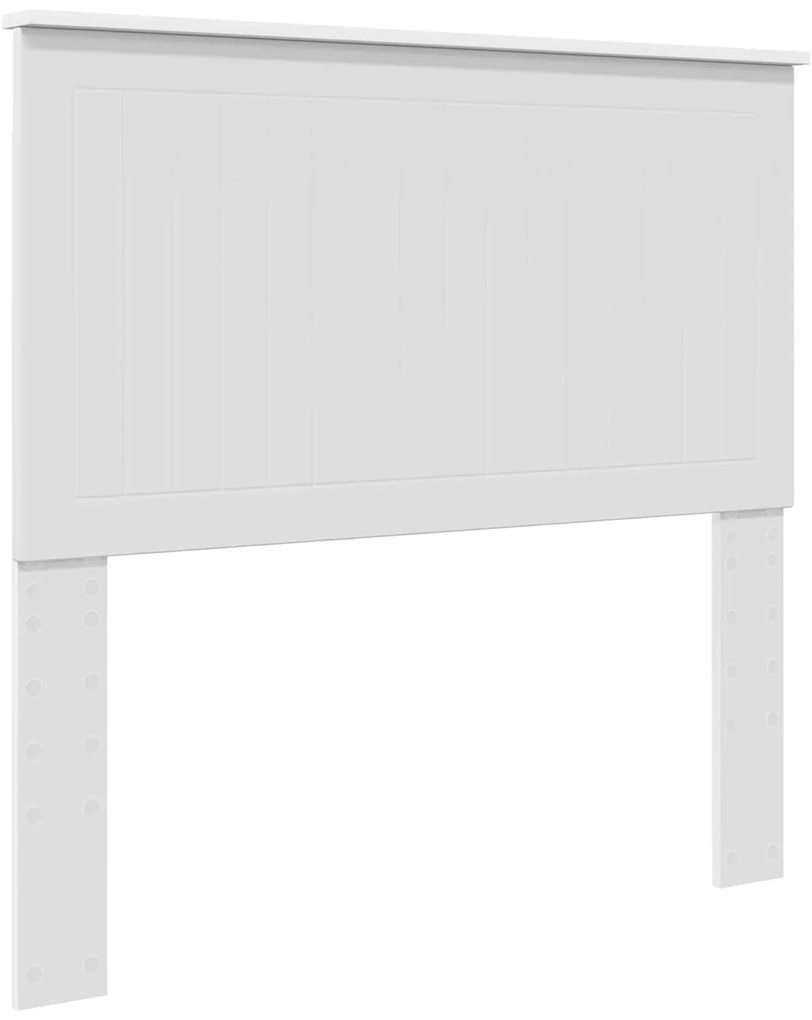 vidaXL Σκελετός Κρεβατιού Λευκό 100 x 200 cm Μηχανήματος Ξύλο