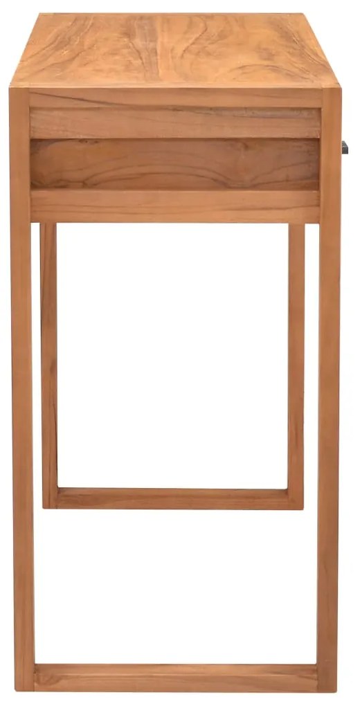 vidaXL Γραφείο με 2 Συρτάρια 100 x 40 x 75 εκ. Ανακυκλωμένο Ξύλο Teak