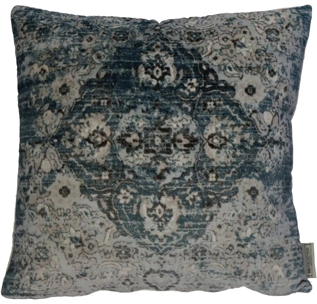 Μαξιλάρι ArteLibre Vintage Μπλε Βελούδο 45x45cm-05152793