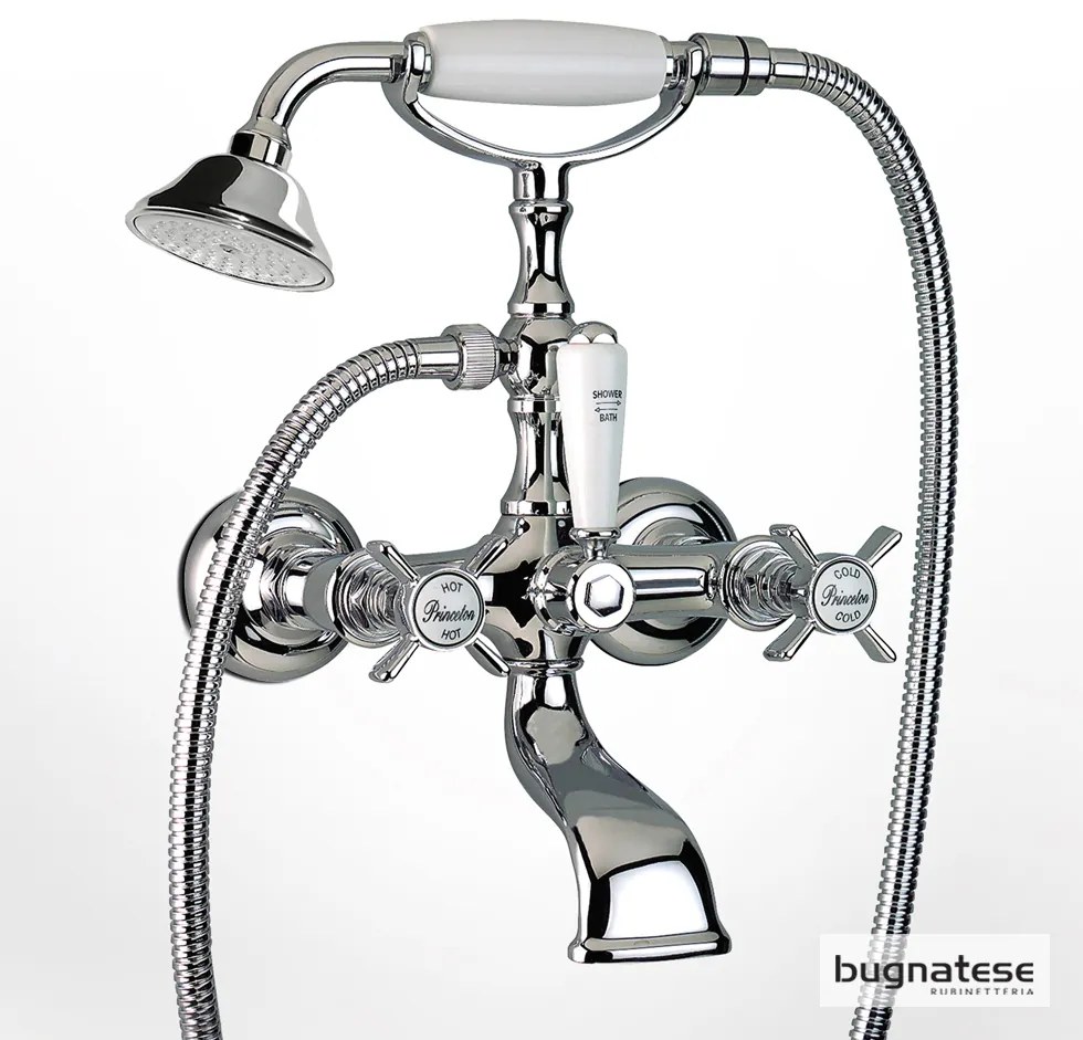 Μπαταρία Λουτρού Princeton Bugnatese Chrome 800-100