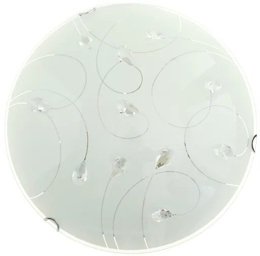 Φωτιστικό Επίτοιχο Aca AD998052 ANYA Διάφανο (Transparent)