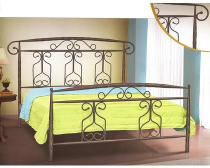 SweetDreams  Μεταλλικό Κρεβάτι Διπλό 140x200 Sweet Dreams No76 BEST-8032243