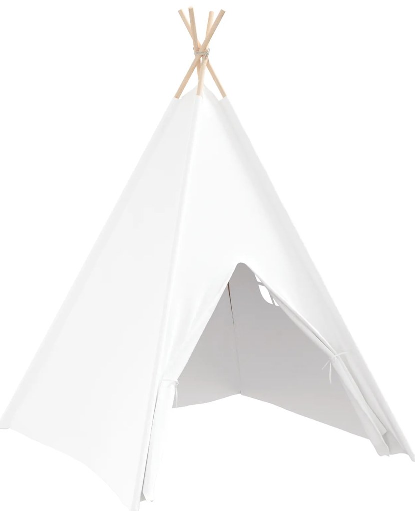 vidaXL Σκηνή Teepee για Παιδιά με Τσάντα Ροδάκινου και Μπάλες