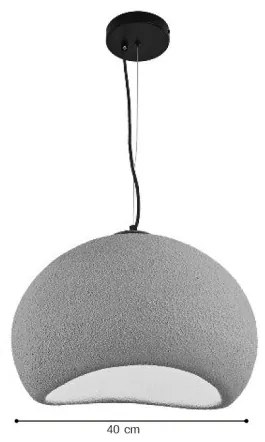 Κρεμαστό Φωτιστικό Οροφής E27 IP20 Γκρι 4053-C Inlight-4053-C-Γκρι 4053-C