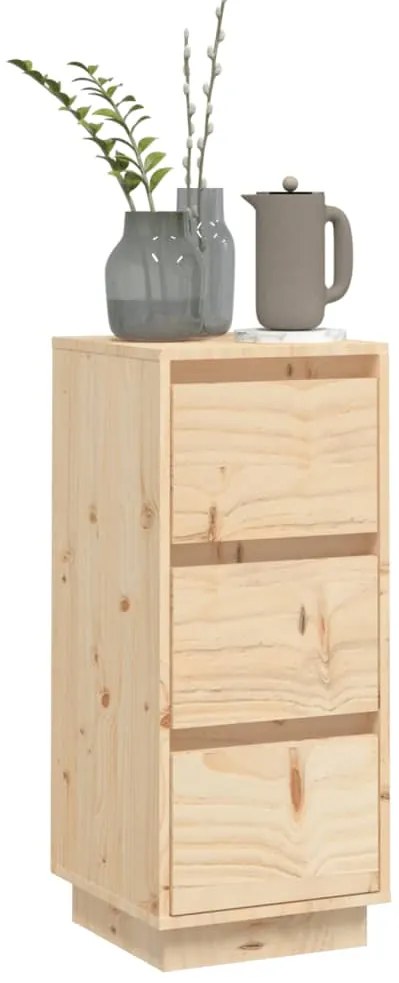 vidaXL Ντουλάπι 32 x 34 x 75 εκ. από Μασίφ Ξύλο Πεύκου