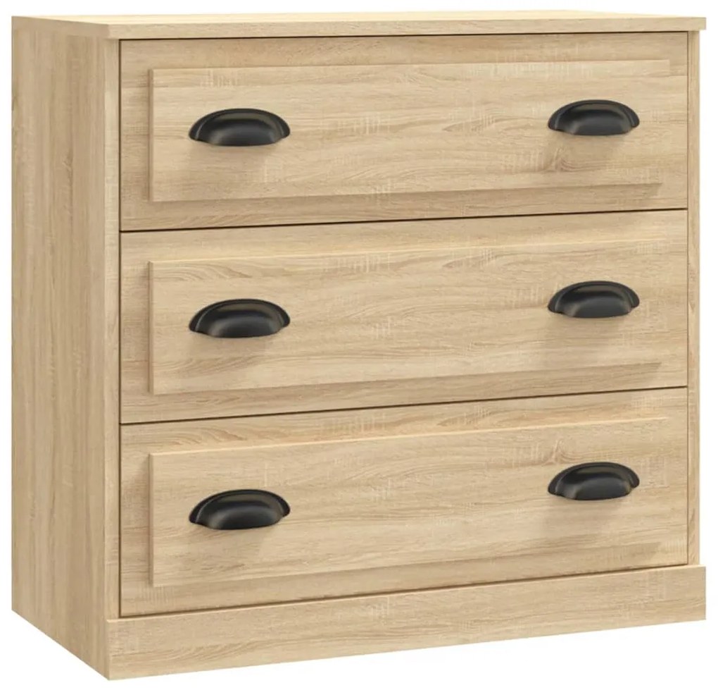 vidaXL Ντουλάπι 2 τεμ. Sonoma Δρυς από Επεξεργασμένο Ξύλο