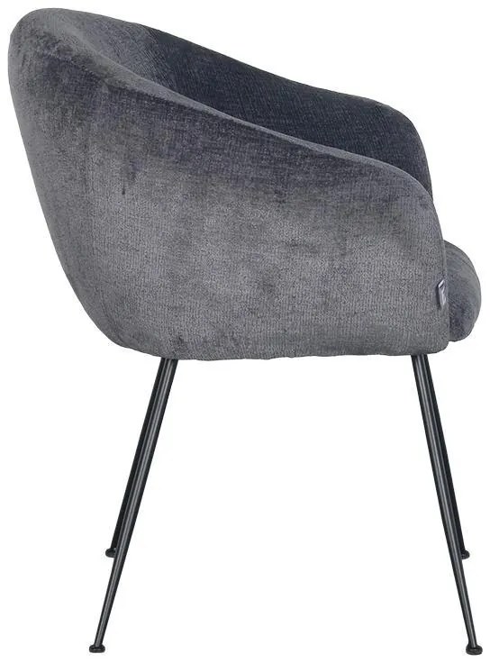 Πολυθρόνα Τραπεζαρίας 1280 Fylliana Γκρί 62x60x79εκ. 62x60x79 εκ.